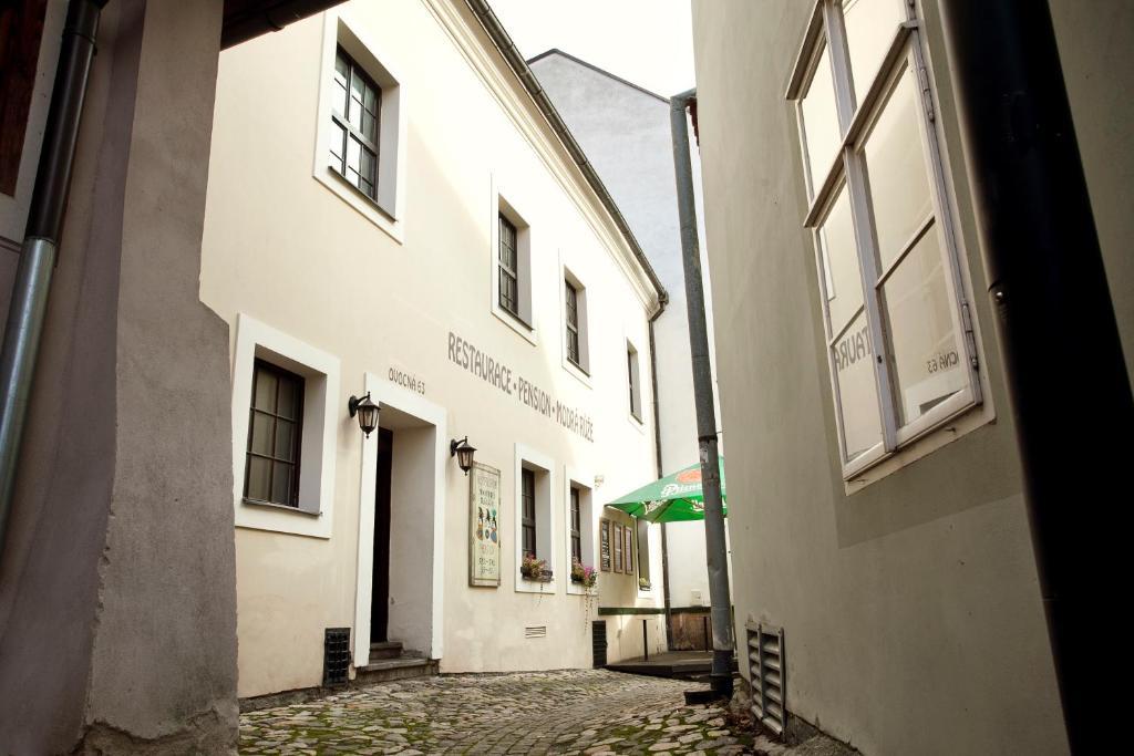 Penzion A Restaurace Modra Ruze Tábor Extérieur photo