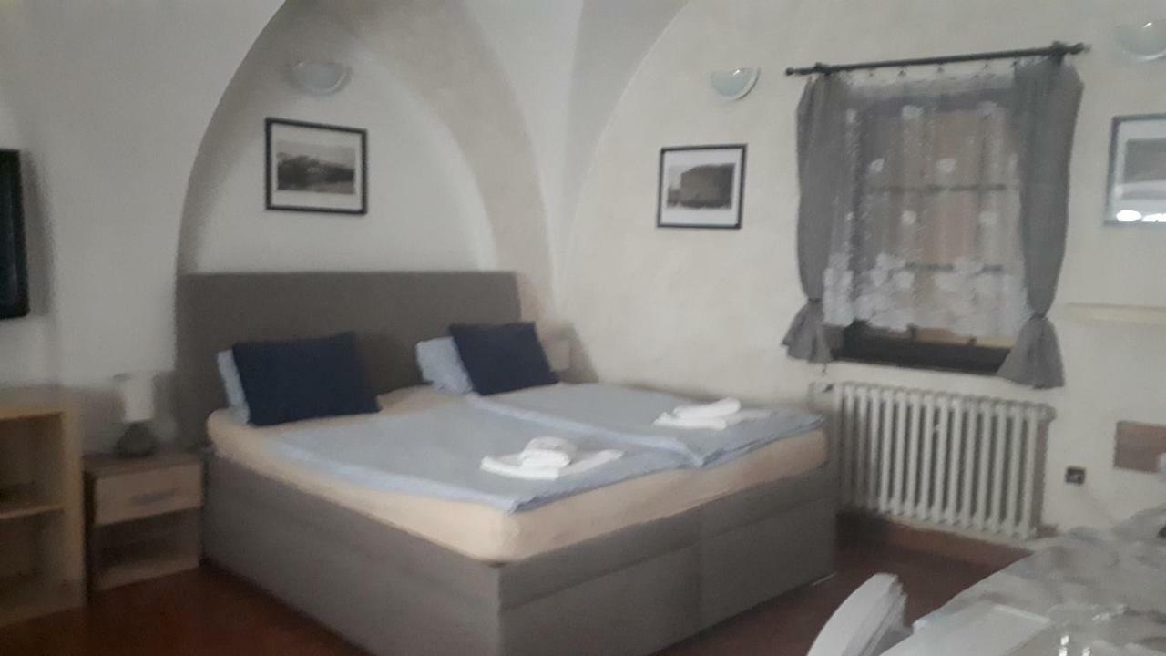 Penzion A Restaurace Modra Ruze Tábor Extérieur photo